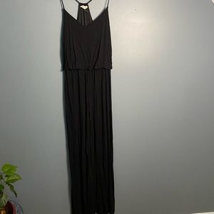 Black Jersey Jumpsuit